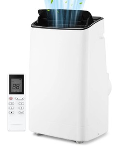 Garvee Portable Air Conditioner 14000 BTU, Cools 750 Sq Ft, 3-in-1 AC with Fan Dehumidifier, Remote, Window Kit, Fast Cooling for Home Office