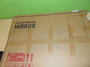 LED Bathroom Mirror with Anti-Fog 054 42x36 Inch
