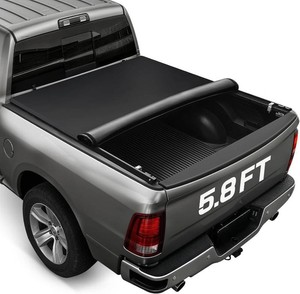 Soft Roll-Up Tonneau Cover for Chevy Silverado Sierra 1500 5.8ft Bed
