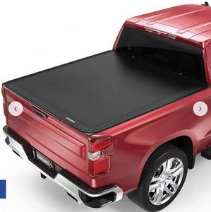 5.8ft Soft Roll-Up Tonneau Cover for 2019-2026 Chevy SilveradoGMC Sierra 1500 New Body Style Crew Cab