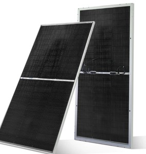 2 Pack ECO-WORTHY 195W N-Type 18BB Bifacial Solar Panel with 25% High Conversion Efficiency