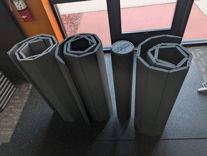 ROCKWOOL Acoustic Treatment Panels & Cylinder (Lot of 5)