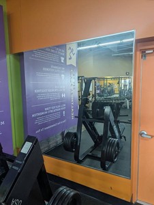 Large Gym Wall Mirror 88 X 72 in