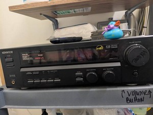 Kenwood Receiver with Speakers And Rockbot