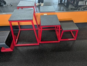 Fitness Step Platforms - 3-Piece Set