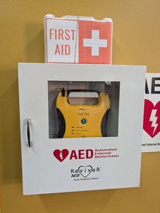 Defibtech ReviveR AED Semi-Automatic External Defibrillator Cabinet