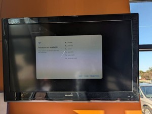 Sharp AQUOS Flat-Screen Television