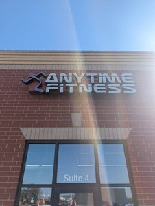 Anytime Fitness Sign