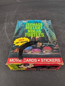 Vintage Topps Teenage Mutant Ninja Turtles Movie Cards & Stickers