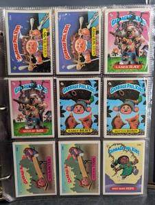 Vintage Garbage Pail Kids Trading Card Collection (Lot of 242)