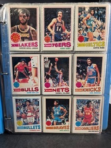 Vintage 1977-78 Topps Basketball Cards (Lot of 132)
