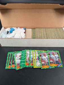 Vintage 1986 Topps Football Trading Card Collection