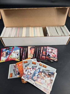 Vintage Baseball Trading Card Mixed Lot - Triple Play & Action Packed