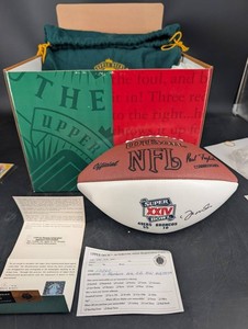 Vintage Joe Montana Signed Super Bowl XXIV Wilson Football