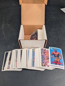 Vintage Classic WWF Wrestling Trading Card Group - Hulk Hogan & Lex Luger