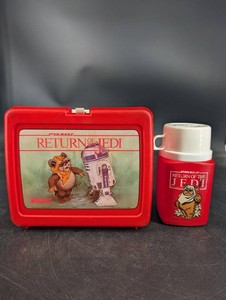 Vintage Star Wars Return of the Jedi Lunchbox & Thermos 2-Piece Set