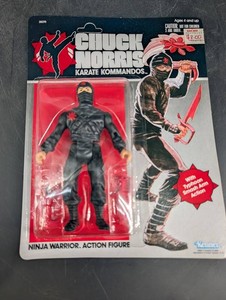 Vintage Kenner Chuck Norris Karate Kommandos Ninja Warrior Figure