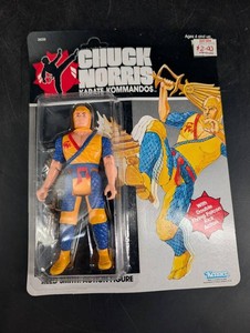 Vintage Kenner Chuck Norris Karate Kommandos Reed Smith Figure