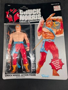 Vintage Kenner Chuck Norris Karate Kommandos Battle Gear Figure