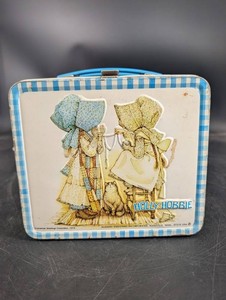 Vintage Holly Hobbie Lunchbox & Thermos Set 1979