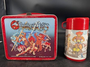 Vintage 1985 ThunderCats Lunchbox & Thermos