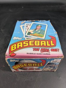 Vintage 1989 Topps Major League Baseball Bubble Gum Cards 36ct Box