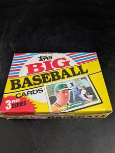 Vintage 1988 Topps Big Baseball 3rd Series 36ct Box