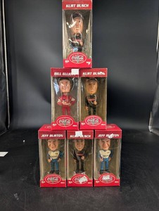 NECA Coca-Cola Racing Family NASCAR Figures - Kurt Busch & More (Lot of 6)