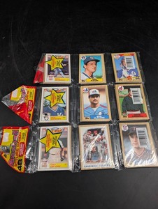 Vintage Topps Baseball Cards & Picture Card Packs Mixed Lot