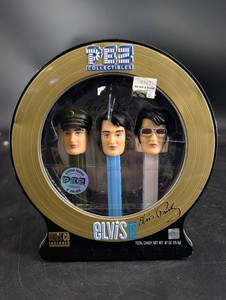 PEZ Elvis Presley Collectibles 3-Dispenser Limited Edition