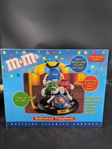 Vintage M&ms Animated Telephone Officially Licensed
