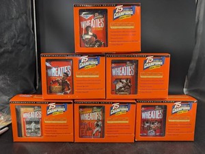 Vintage Wheaties 75 Years 24K Gold Signature Collection (Lot of 6)