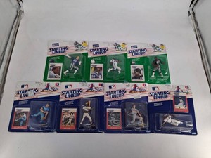 Vintage Kenner Starting Lineup Football & Baseball Figures (Lot of 7)