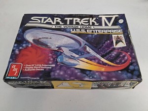 Vintage AMT Star Trek IV U.S.S. Enterprise Model Kit 22in