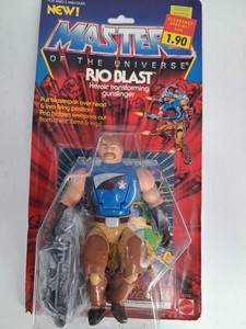 Vintage Mattel Masters of the Universe Rio Blast Figure 1986