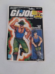 Vintage 1989 G.I. Joe Sgt. Slaughter Figure