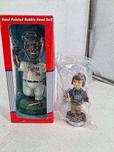 Sports Bobblehead Mixed Lot - Minnesota Twins 34 & Buddy Lee
