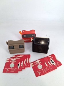 Vintage View-Master Viewers & Sawyers 3D Reel Assortment Mixed Lot