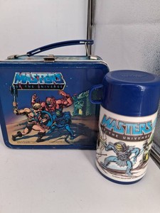 Vintage Masters of the Universe Lunchbox & Thermos Set