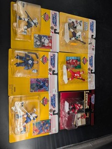 Vintage Starting Lineup NHL Hockey Figures & Cards (Lot of 6)