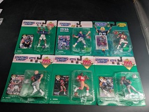 Vintage Starting Lineup NFL Football Figures (Lot of 6)