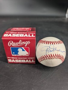 Rod Carew Signed Rawlings Official American League Baseball