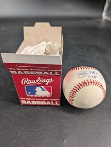 Vintage Rawlings Bobby Brown Signed American League Baseball