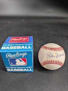Rawlings Official National League Baseball Signed Stan Sigurd
