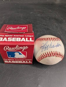 Rawlings Official American League Baseball Signed Jeff Reardon