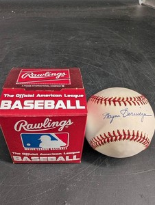 Rawlings Official American League Baseball Signed Wayne Terwilliger