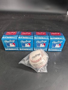 Rawlings Official National League Baseballs - 4 Boxes & 1 Ball Mixed Lot