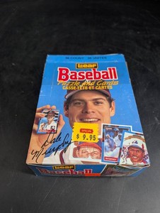 Vintage Leaf Baseball Puzzle and Cards - 36-Count Case