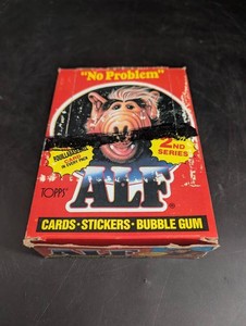 Vintage Topps ALF 2nd Series Trading Card Display Box 48ct