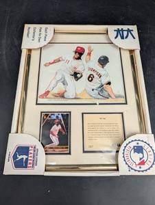 Vintage Barry Larkin the Tag Framed Lithograph No. 247